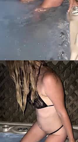 Shalina outdoor anal toying solo