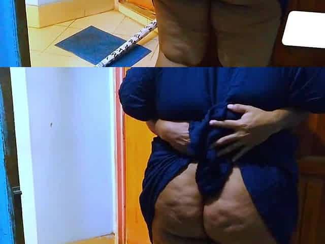 When Dad Was Not at Home, Hot BBW New Married Big Boobs & Huge Ass Stepmom & Stepson Romantic Sex Enjoy by Cleaning Room