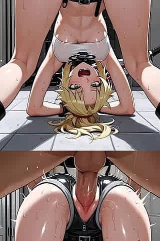 Manga hentai - My ally widens my legs to me