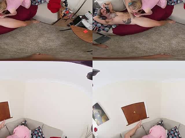 Filthy 18yo teen fucked by a horny dom couple