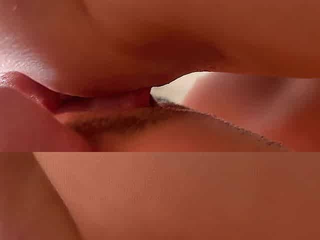 Rug munch from my boyfriend. I groaned loudly from climax. CLOSE UP POV