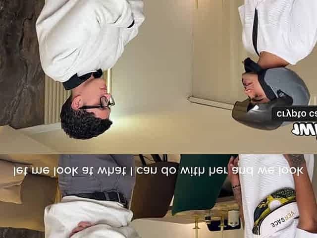 Dirty cheating husband disciplined by gigantic cock, plumbed in front of you. Unforgettable very first time XXX!