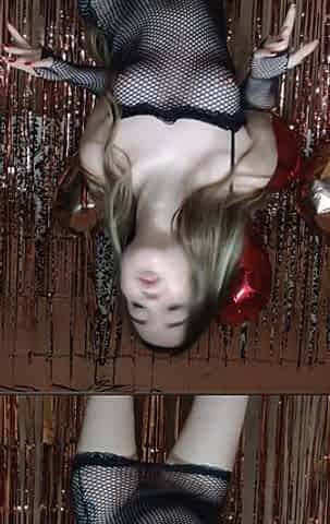 I Love Dancing to Them in This Fishnet Outfit