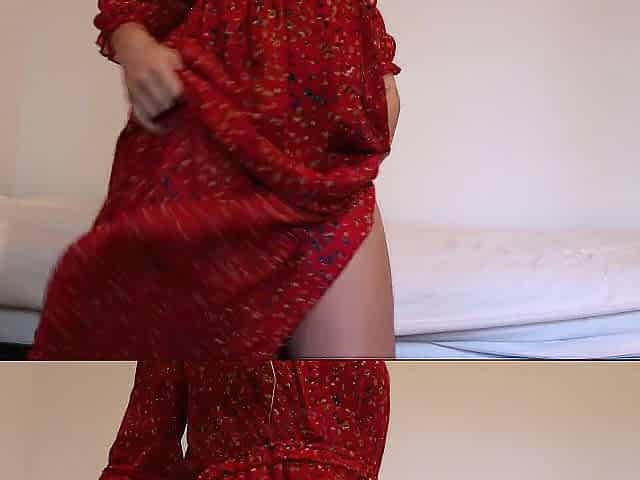 Striptease of a Hawt French Woman