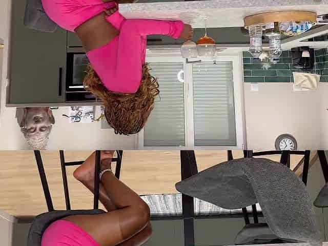 Wifes Best Friend Came Over While She Was Out. Hard Kitchen And Couch Pounding