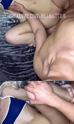 Real amateur party teens fuck and get tit fucked by stud