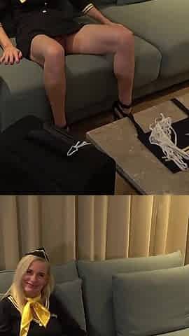 Stopover with Creampie Fuck!