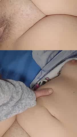 BBW MILF Fucked in POV Missionary Position and Cummed Inside Her Cute Pussy. Pussy Dripping with Cum.