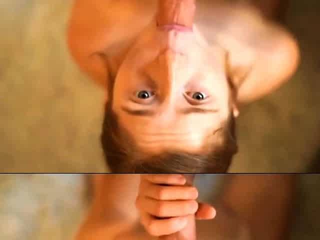 Redhead Blows and Gets Hair Creamed - Amateur Webcam Video