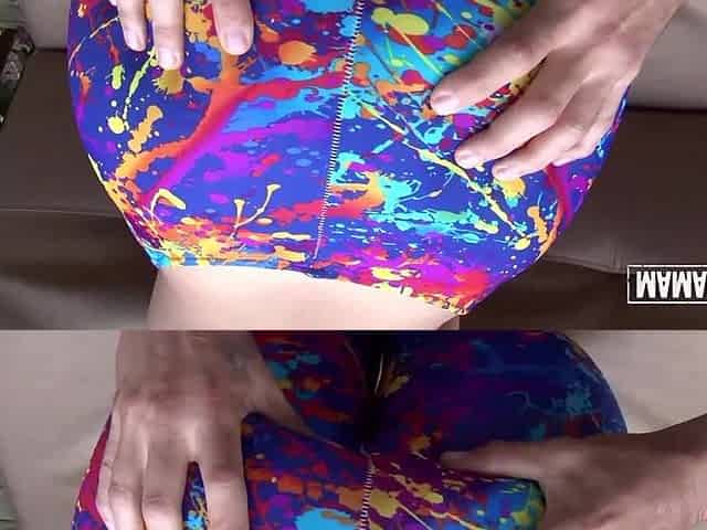 Large Tit Latin babe Bent Over During the time that This chab Rubs Oil Unfathomable Into Her Thick Booty