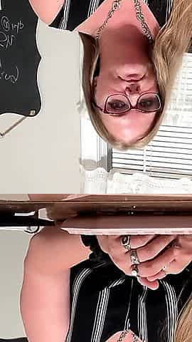 Your Teacher Gives You JOI in Her Office and Reveals That You Got Her Pregnant!