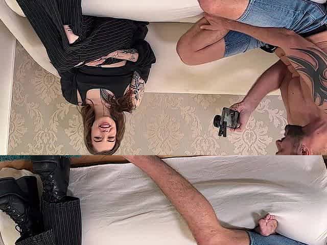 Backstage Oral sex and Rimjob with marvelous Canadian Teen
