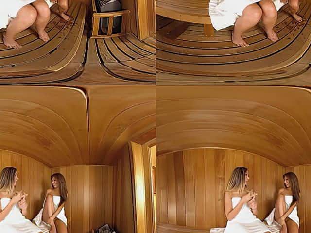Ayumi Anime And Jaye Summers In Steamy Vr Lesbian Sauna Sex