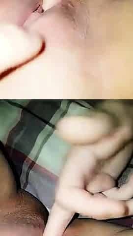 Amateur blond girl with big boobs getting fucked