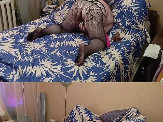 Girlfriend With Big Ass Masturbates Big Pussy And Cums Every Day