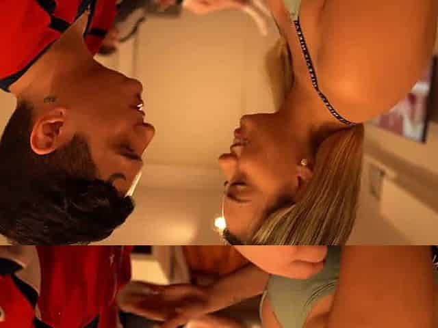 Macho chokes on GIANT COCK after saying him about her muddy fantasies