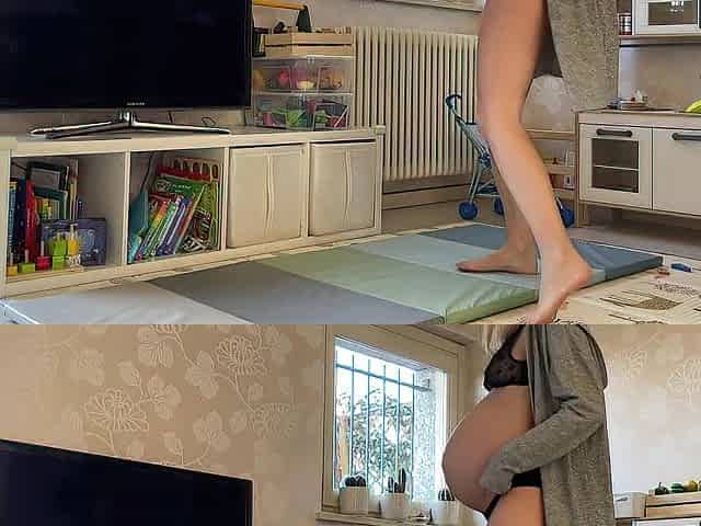 Preggo teen every single day routine - Wake up, yoga, dressing & outdoor sex - MAGICMINTCOUPLE