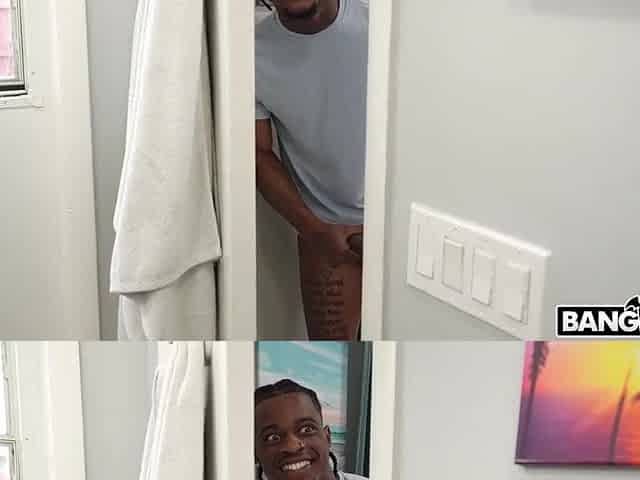 hawt latin babe take 13 inches monster ebony weenie