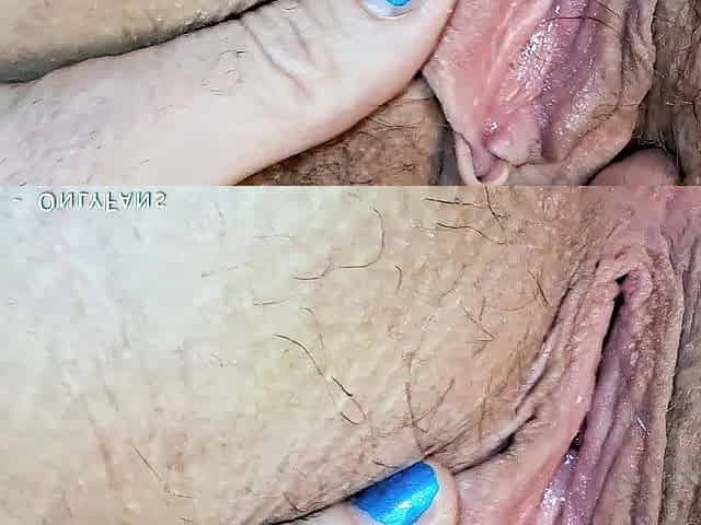 Wife gets eaten out with cum cleanup and kiss
