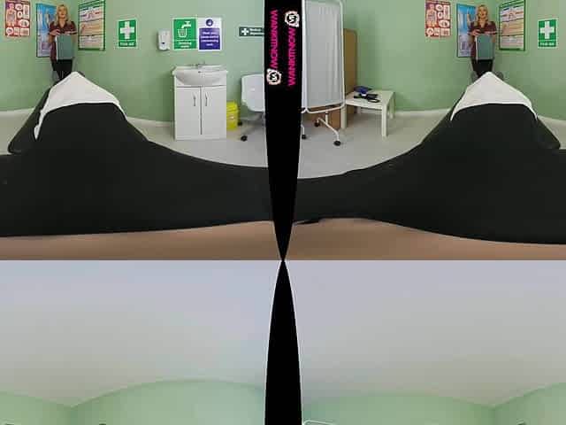Big Boner Alert - Busty British Blonde Nurse Pov