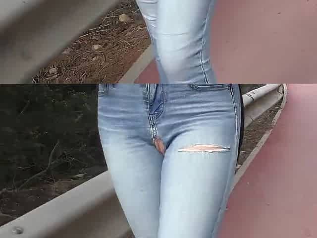 Cindyangel - Cameltoe And Masturbation Outdoors