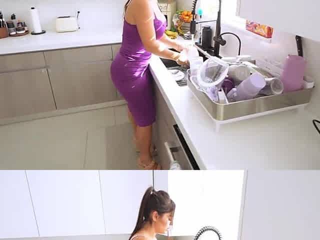 My Thick Latin babe Stepmom Was Avid I Didn't Do The Dishes - LEXIS STAR