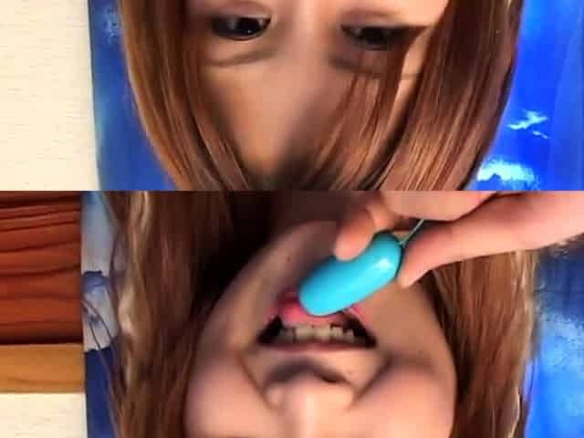 Hot japanese teen goes solo