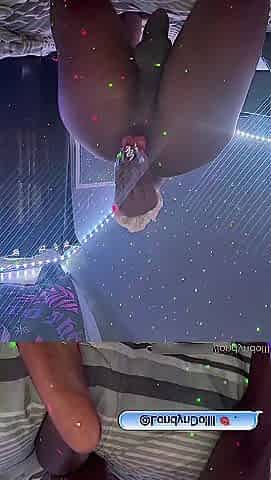 Ebony Femboy LondynDoll Dominates with Wild Sissy Passion