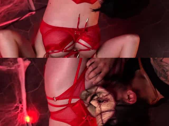 Very yummy amateur redhead blowjob
