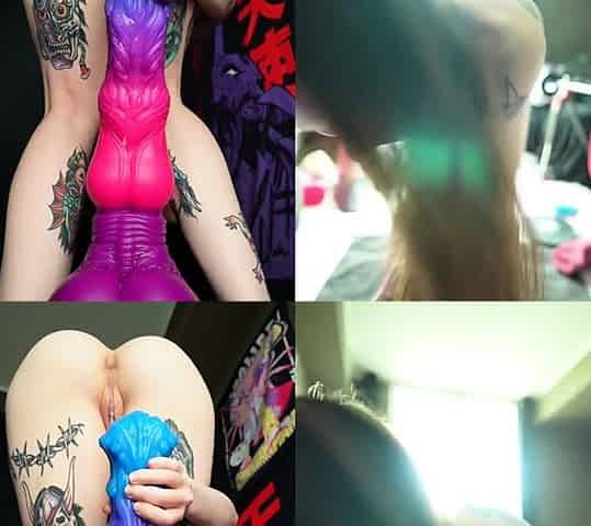 Amateur brunette ariana marie solo toying