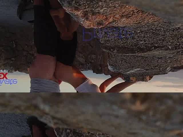 He Destroys My Ass Outdoors in a Castle Open to Visitors