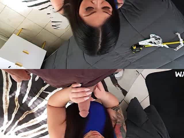 Josh Rivers And Tokyo Leigh - Chubby Asian Slut Gets Banged In The Living Room