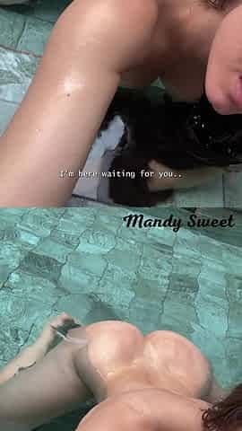 Guided Handjob! Wet in the Pool Waiting to Be Fucked