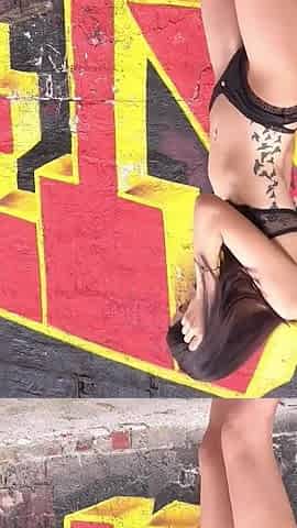 German Scout - Fit skinny teen Alyssa Bounty pickup and rough lost place fuck