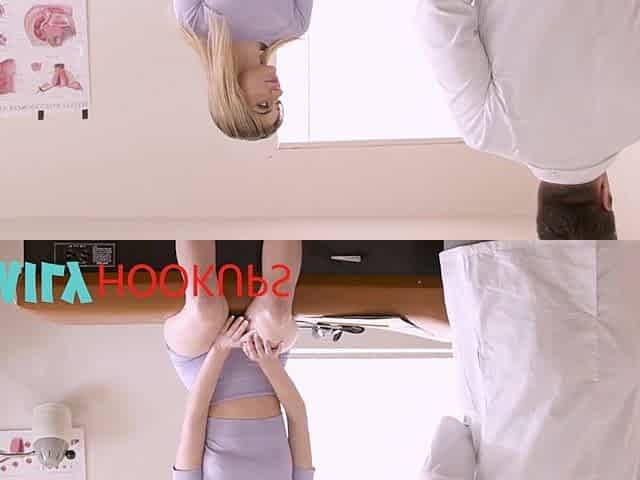 FAMILY HOOK UPS - Demi Hawks Goes For A Doctor Check Up, Solely To Ride The Doctor's Knob