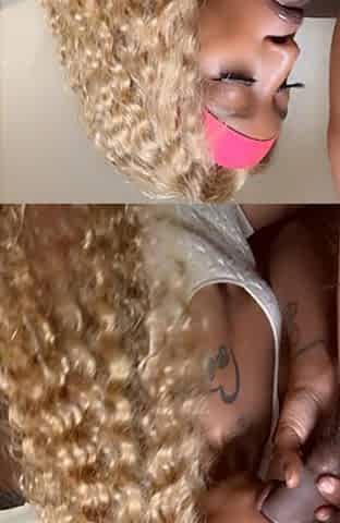 Deepthroat for dad previous to I do my hair