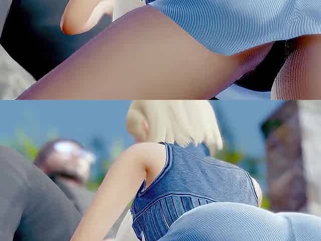 3d Blonde Deepthroat