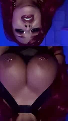 Horny Slut Begs for Cum
