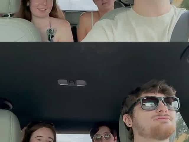 2 Hot College Cuties Tempt Their Uber After The Beach- OnlyFans: LeoTheRedHead