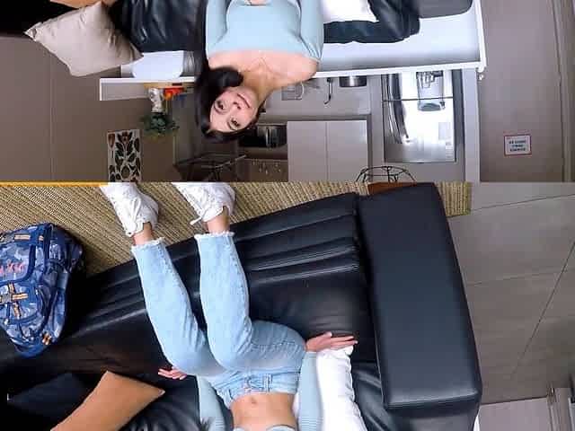 Her BF kept calling while I fuck this LATINA TEEN