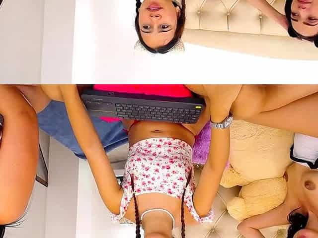 Brunette lesbian teens masturbating