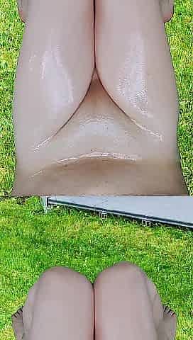 4 Soaked Oiled Hips and Smooth Shiny Cute Dong Delightsome Dong