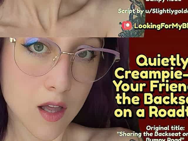 Quietly Creampie-ing Your Ally In the Backseat on a Roadtrip [Tomboy] [Public Sex]