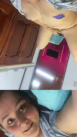 MASTURBATING IN THE KITCHEN