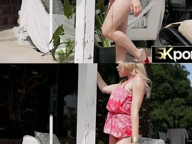 Blonde Bubble Butt Princess Katie Kush