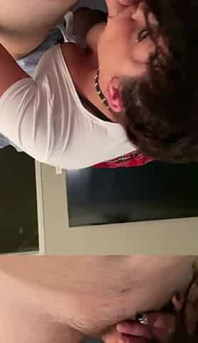 Step daughter with a kewl butt lets her step daddy have his way with her