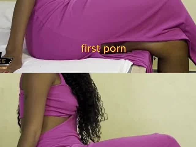 Perfectly shaped ebony beauty smashes hard cock like a pro