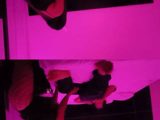 Hot! I Took the Most Handsome Guy to the Private Room to Give Me a Good Fuck in Bed