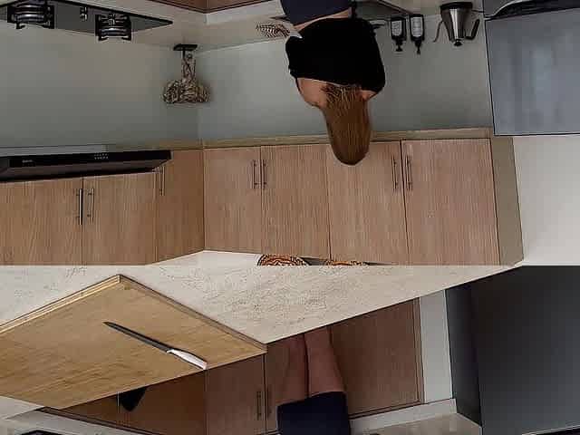 Hawt Hotty Cleans Her Kitchen In Breathtaking Outfit
