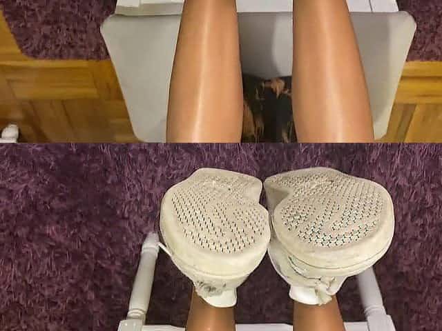 I let him SOAK my Indecent White Ankle Socks - SOCKJOB w/ SEXY Ending ???? (Stan Smith)